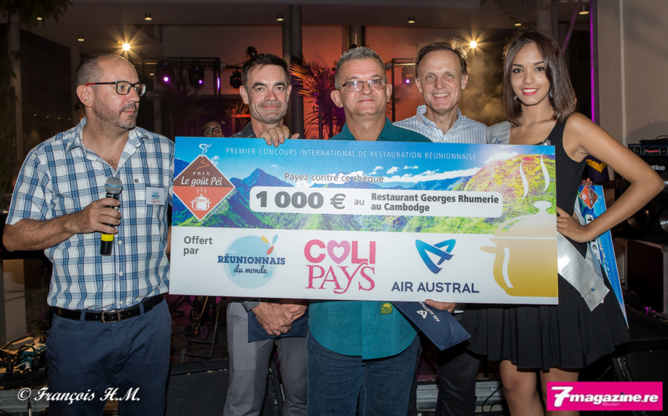 Georges Rhumerie du Cambodge a remporté 1 000 euros
