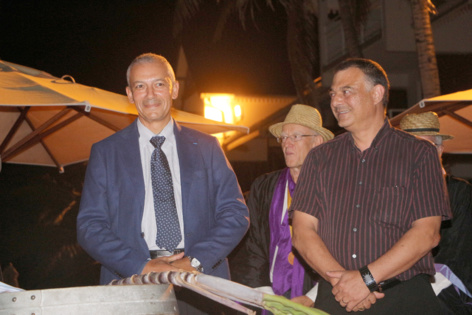 Jean-François Lebon et Laurent Broc Jean-François Lebon et Laurent Broc