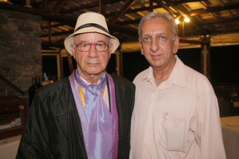 Edmond Lauret et Aziz Patel Edmond Lauret et Aziz Patel