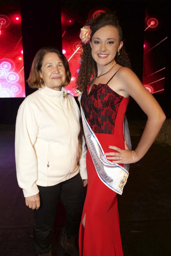 Coralie Boyer-Lallemand avec sa mère Coralie Boyer-Lallemand avec sa mère