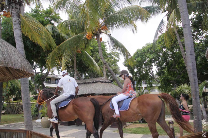 Balade à cheval au Maritim Resort Spa.