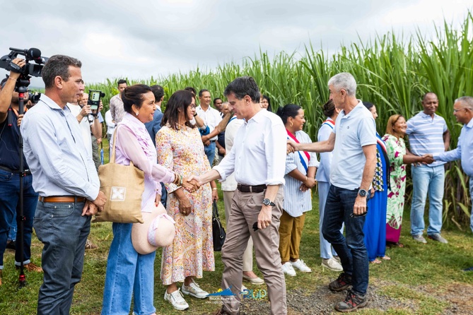 Visite agricole à la ferme Ichabe - Conférence des RUP Visite agricole à la ferme Ichabe - Conférence des RUP