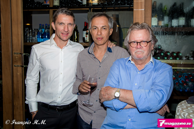 Michel Petiot, Gino Martin et Gérard Hoarau Michel Petiot, Gino Martin et Gérard Hoarau