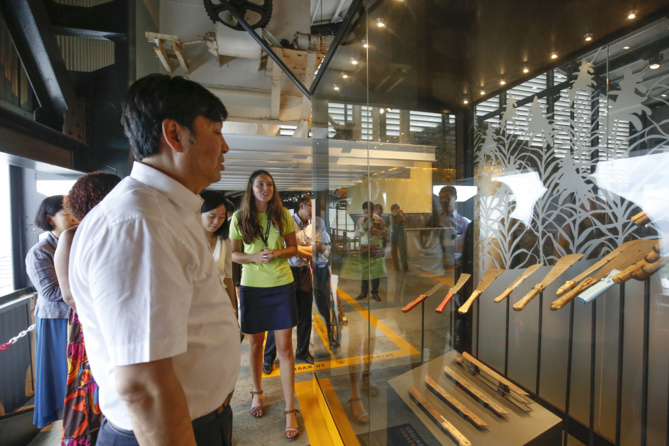 Visite à Stella Matutina...