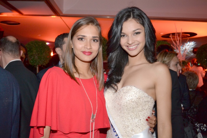 Anne-Gaëlle Laterrière, 1ère dauphine de Miss Réunion 2014, était venue soutenir Azuima