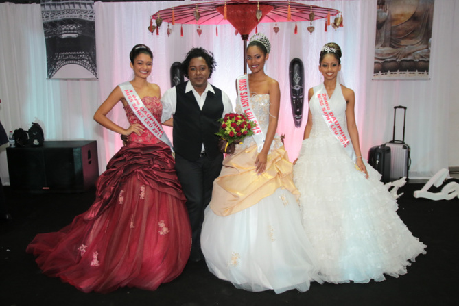 Les lauréates avec Jean-Françoois Rosembert, président de RJF & Co qui organise l'élection Les lauréates avec Jean-Françoois Rosembert, président de RJF & Co qui organise l'élection