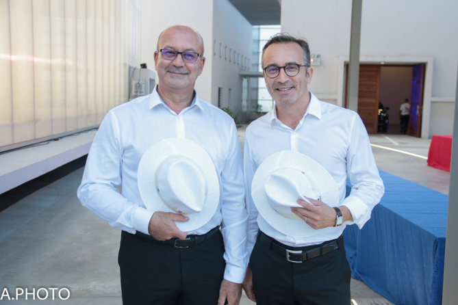 Alain Albany directeur services et qualité, et Eric Benavente directeur Général CMM Alain Albany directeur services et qualité, et Eric Benavente directeur Général CMM