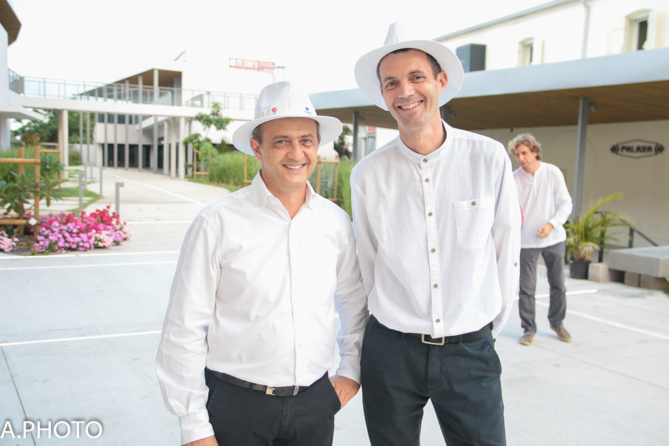 Jean Luc Mereau, responsable informatique et Jean Pierre Passimourt, responsable marketing CMR Jean Luc Mereau, responsable informatique et Jean Pierre Passimourt, responsable marketing CMR