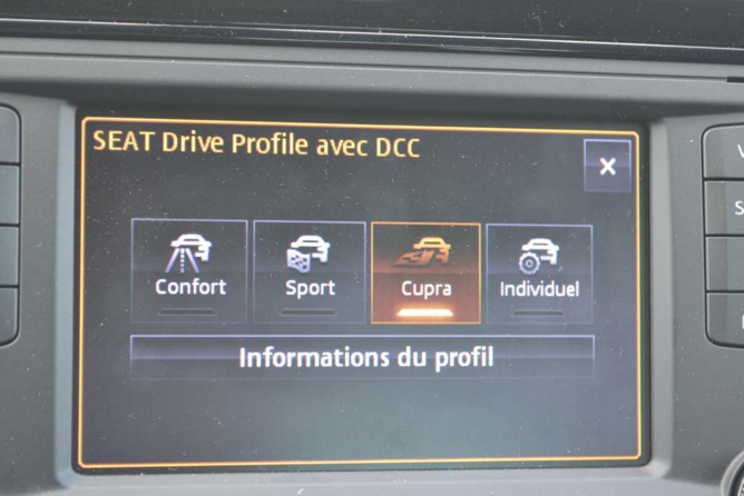 Seat Leon Cupra 280<br> Sacrée allumeuse! Seat Leon Cupra 280<br> Sacrée allumeuse!