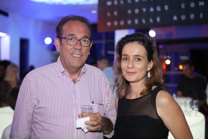 Benoît Rimbaud, directeur de Caprisone et Florence Sireyjol Benoît Rimbaud, directeur de Caprisone et Florence Sireyjol