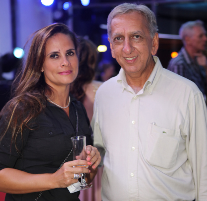 Aurélie Visval et Aziz Patel Aurélie Visval et Aziz Patel