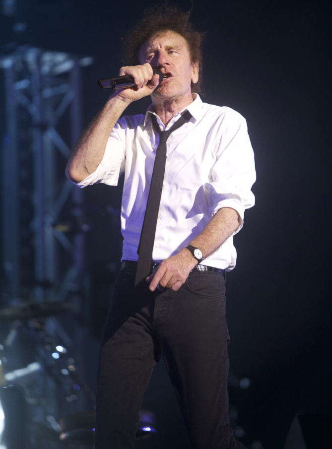 Alain Souchon et Laurent Voulzy au Stade de l'Est Alain Souchon et Laurent Voulzy au Stade de l'Est