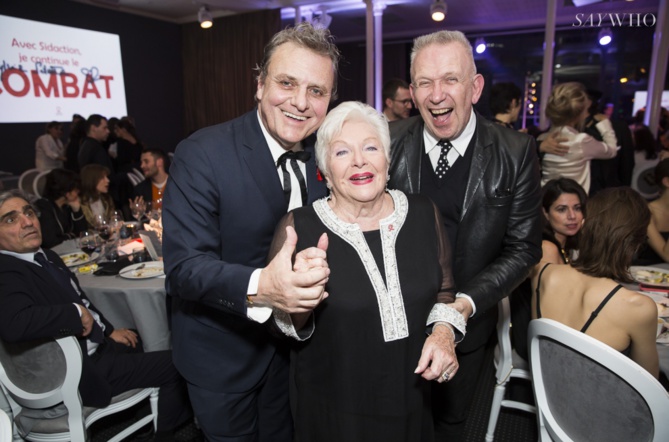 Jean-Charles de Castelbajac, Line Renaud, Jean Paul Gaultier Jean-Charles de Castelbajac, Line Renaud, Jean Paul Gaultier