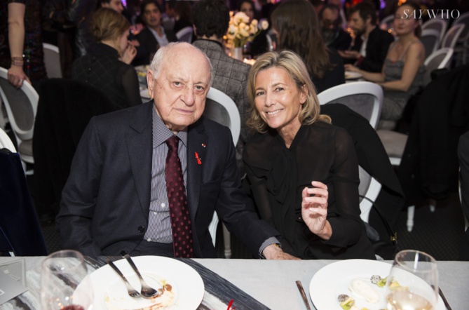 Pierre Bergé, Claire Chazal Pierre Bergé, Claire Chazal