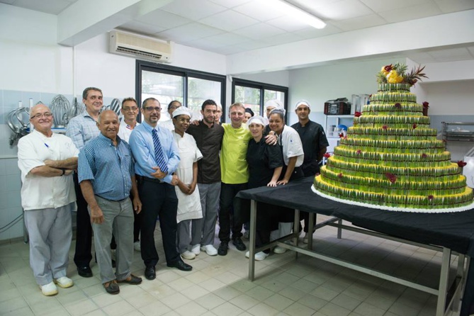 Un show sculpture sur fruits incroyable à La Réunion