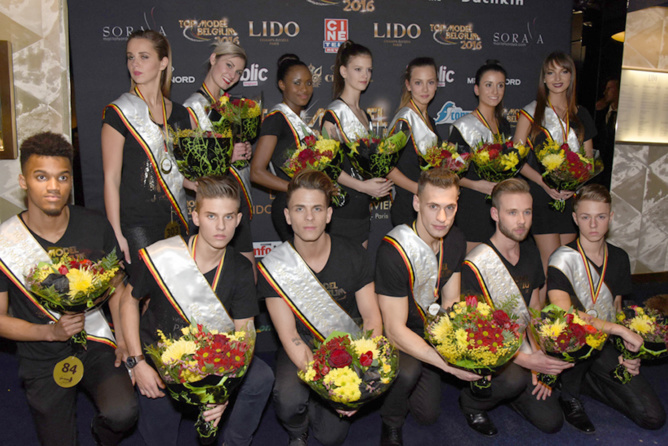 Top Model Belgium 2016<br> Plus de 150 filles et garçons au Lido!