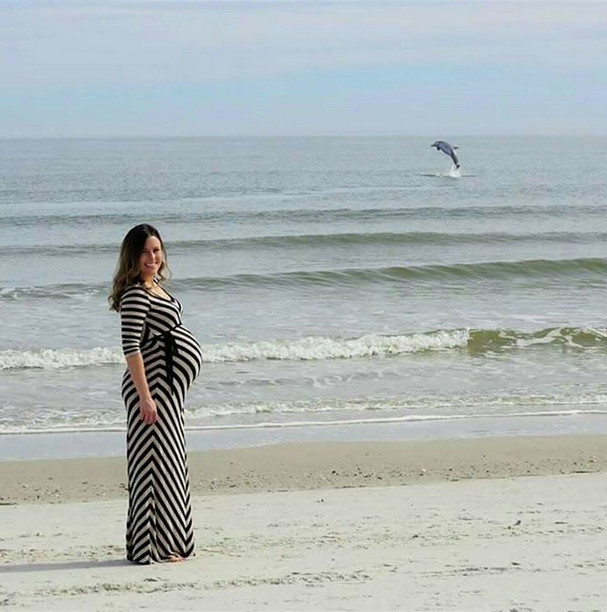 L'incroyable photo de la femme enceinte