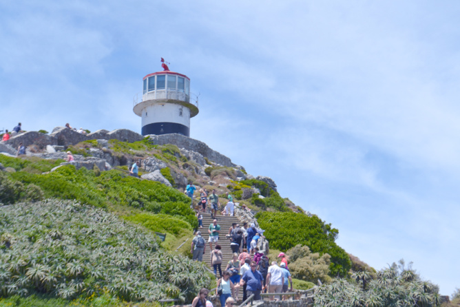 Le célèbre phare de Cape Point