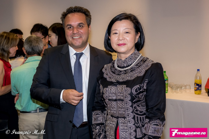 Didier Robert et Guo Wei Didier Robert et Guo Wei