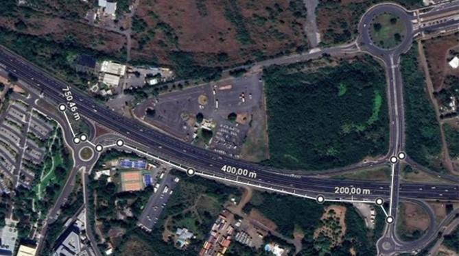 RN1 - Création d’une voie verte entre l’échangeur de Cambaie et le CHOR RN1 - Création d’une voie verte entre l’échangeur de Cambaie et le CHOR