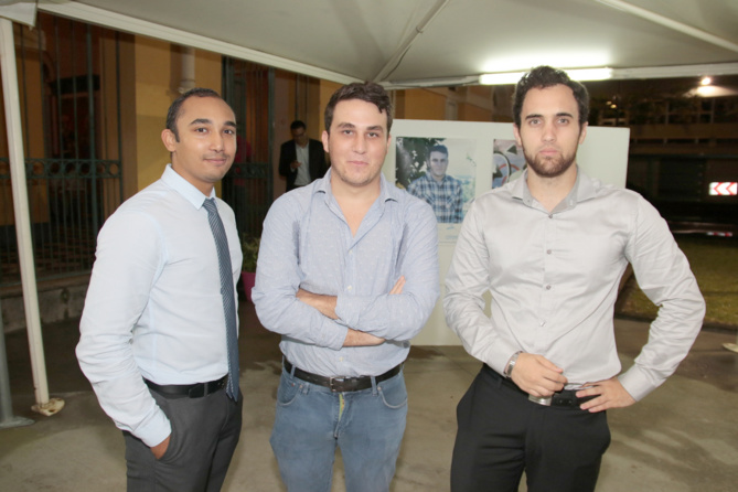 Arthur Boivin et des membres de Junior Univ'R Arthur Boivin et des membres de Junior Univ'R