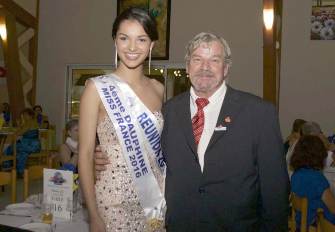 Rotary Club Saint-Pierre/Le Tampon<br>Dîner de gala avec Miss Réunion