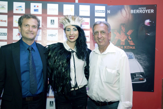 Olivier Rivière, Aurélia Mengin et Aziz Patel Olivier Rivière, Aurélia Mengin et Aziz Patel