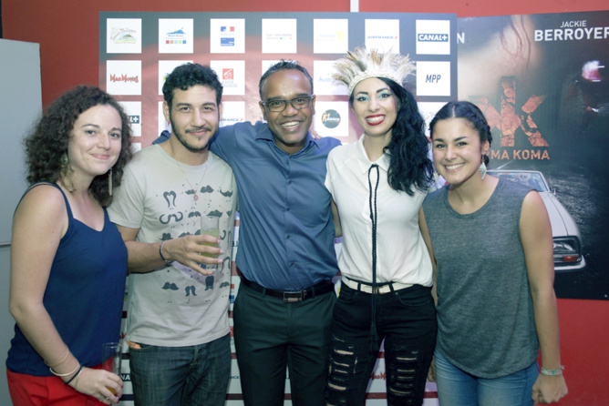 Avec l'équipe de Réunion 1ère Avec l'équipe de Réunion 1ère