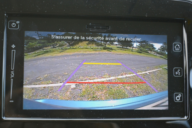 La caméra de recul, un plus indéniable La caméra de recul, un plus indéniable