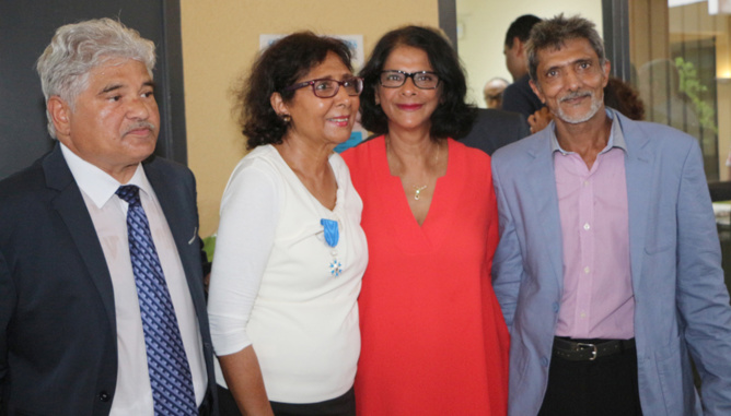 Issop et Tayeba Moullan, Sabéra et Yacoub Moullan, le frère de Tayeba Issop et Tayeba Moullan, Sabéra et Yacoub Moullan, le frère de Tayeba