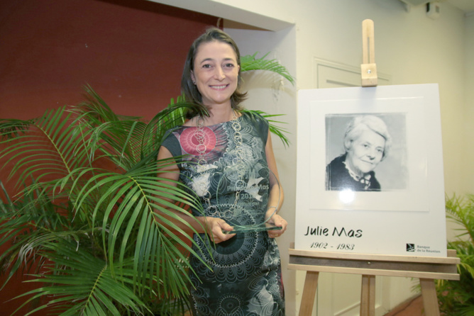 Julie Bolletot-Naguin (Société Egeri), Prix Julie Mas 2016. Elle se prénomme aussi Julie!