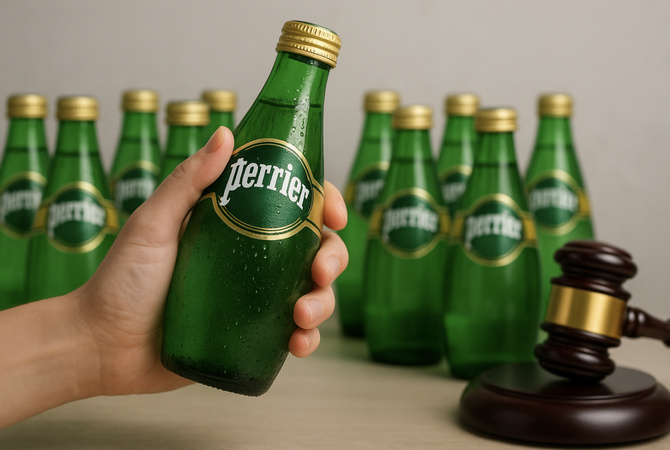 Perrier face à la justice : l’UFC-Que Choisir réclame la suspension des ventes