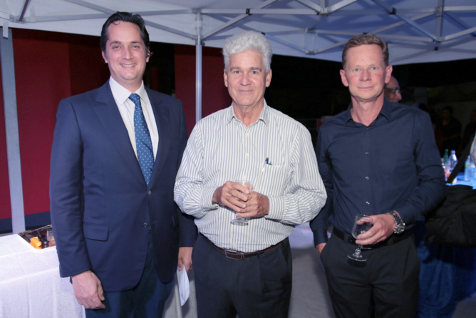 Rodolphe Hayot, Jacques de Virginy et Marc Tezenas Rodolphe Hayot, Jacques de Virginy et Marc Tezenas