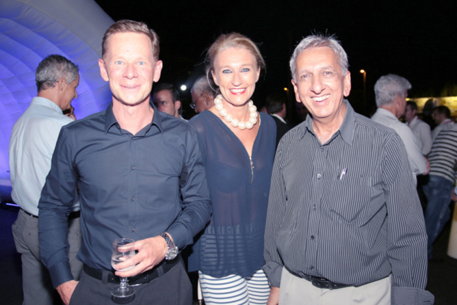 Marc Tezenas, Catherine Ronin et Aziz Patel Marc Tezenas, Catherine Ronin et Aziz Patel