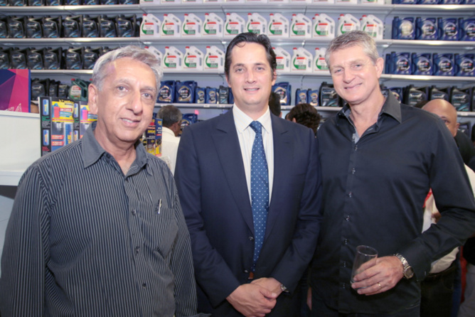 Aziz Patel, Rodophe Hayot et Yves Gruyer Aziz Patel, Rodophe Hayot et Yves Gruyer