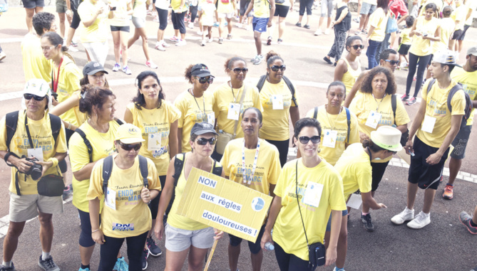 Lutte contre l'endométriose<br>Une marche à Trois Bassins Lutte contre l'endométriose<br>Une marche à Trois Bassins