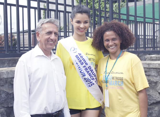 Aziz Patel, Azuima Issa et Anicha Lebeau Aziz Patel, Azuima Issa et Anicha Lebeau