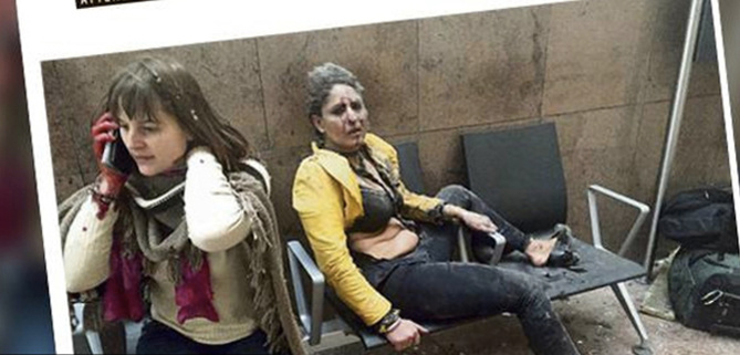 Attentats de Bruxelles<br>La photo polémique? Attentats de Bruxelles<br>La photo polémique?