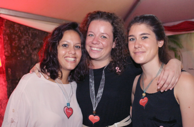 Fanny Périanin et Chloé Robert, animatrices de prévention, et Marion, volontaire de service civique Fanny Périanin et Chloé Robert, animatrices de prévention, et Marion, volontaire de service civique