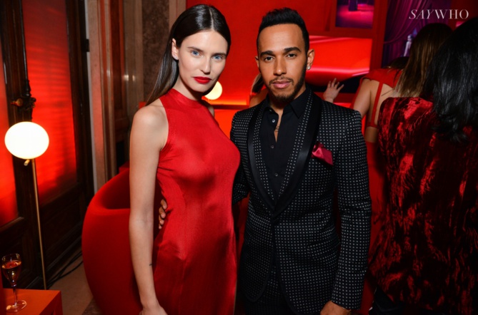 Bianca Balti et Lewis Hamilton Bianca Balti et Lewis Hamilton