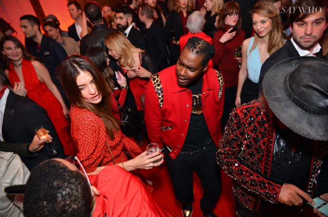 Le rouge était de rigueur! Le rouge était de rigueur!