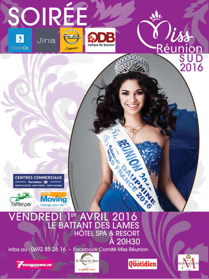Miss Réunion Sud<br> Les 10 candidates