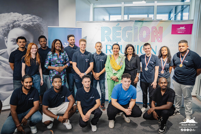 La jeunesse réunionnaise médaillée des WorldSkills 2025