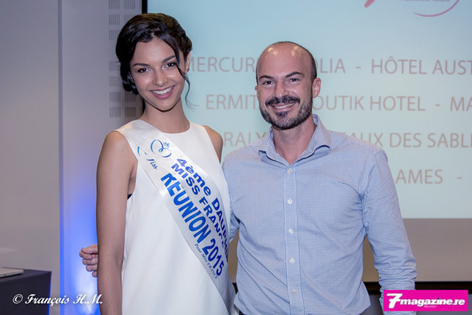 Azuima Issa avec Willy Ethève, directeur par intérim de l'IRT Azuima Issa avec Willy Ethève, directeur par intérim de l'IRT