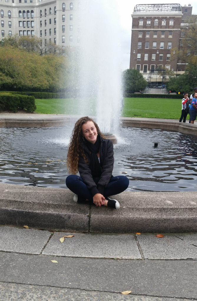 Photo-souvenir: elle a passé deux semaines à New York et rêve d'y retourner... Photo-souvenir: elle a passé deux semaines à New York et rêve d'y retourner...