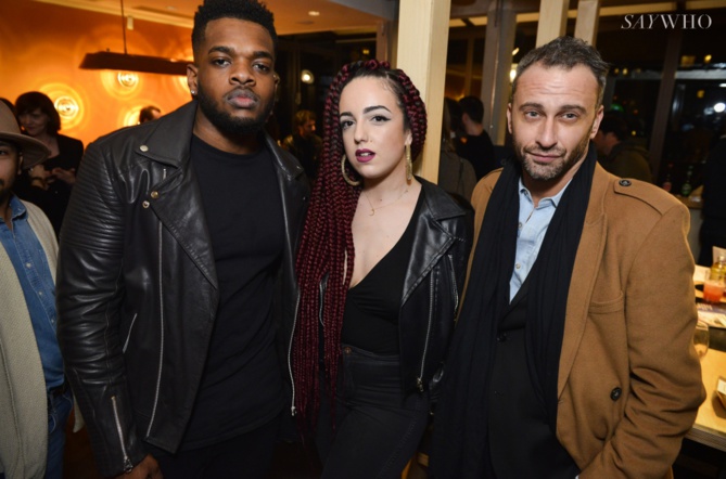 Shera Kerienski et Tristan Lenormand Shera Kerienski et Tristan Lenormand