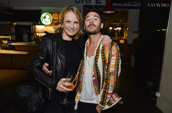 Karen Mulder et Benjamin Belin Karen Mulder et Benjamin Belin