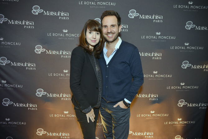 Christophe Michalak et Delphine McCarty Christophe Michalak et Delphine McCarty