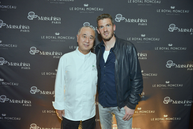 Nobu Matsuhisa et Nicolas Douchez Nobu Matsuhisa et Nicolas Douchez