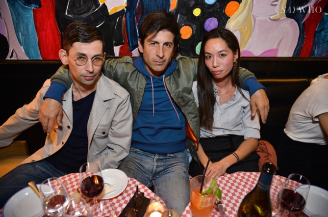 Gildas Loaec, André Saraiva et Romy Loaec Gildas Loaec, André Saraiva et Romy Loaec